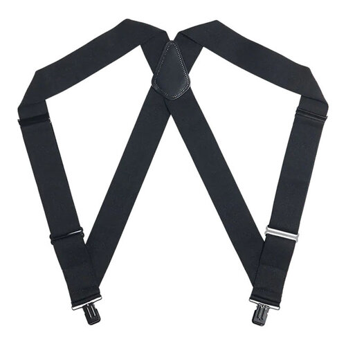 Carhartt Side Clip Elastic Suspenders Black