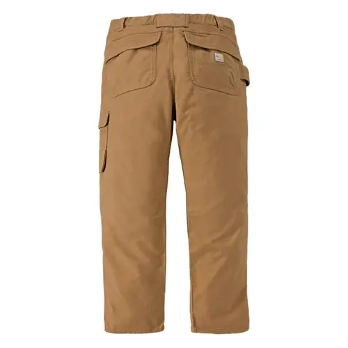 Carhartt Pantalon cargo en toile Steel Rugged Flex de Carhartt marron