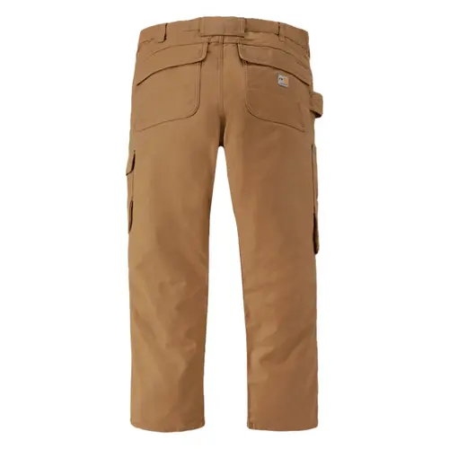 Carhartt Pantaloni multi-cargo Steel Rugged Flex Canvas marroni