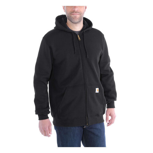 Carhartt Sudadera con capucha y cremallera negra
