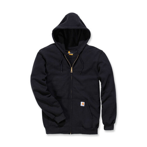 Carhartt Sudadera con capucha y cremallera negra