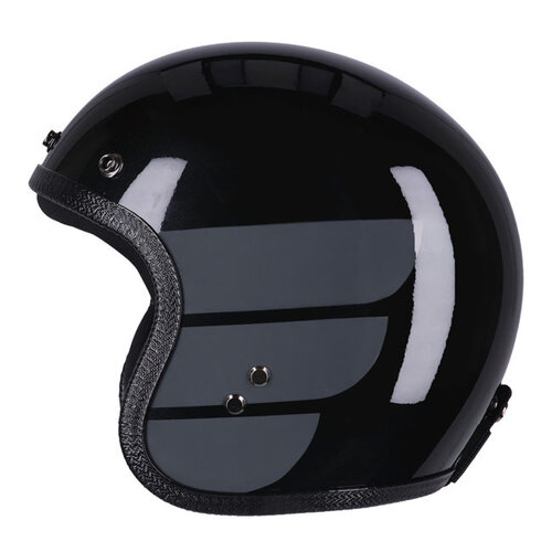 Roeg Casque jet JETT Wings avec visière amovible
