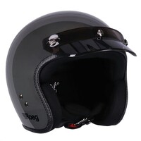 Visiera traslucida Jett per casco Roeg Jett - Stile vintage