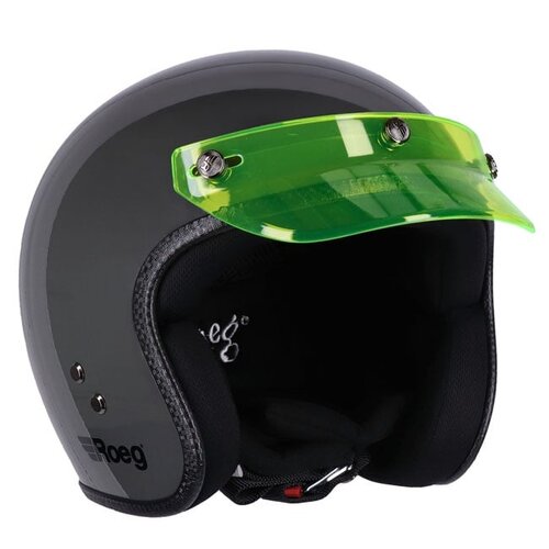 Roeg Visiera traslucida Jett per casco Roeg Jett - Stile vintage