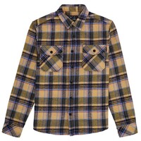 Steel Flannel Shirt in Yellow - Durable Heavyweight Cotton