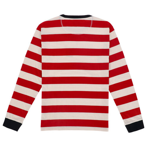 13½ TSR Long Sleeve T-Shirt in Red/White - Vintage Inspired Design