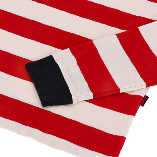 13½ TSR Long Sleeve T-Shirt in Red/White - Vintage Inspired Design