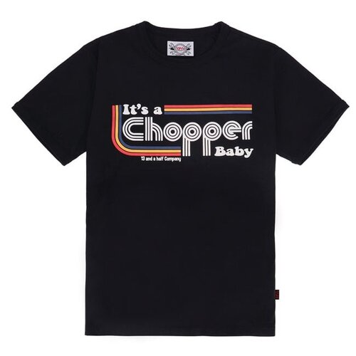 13½ It's A Chopper Baby T-Shirt in Black
