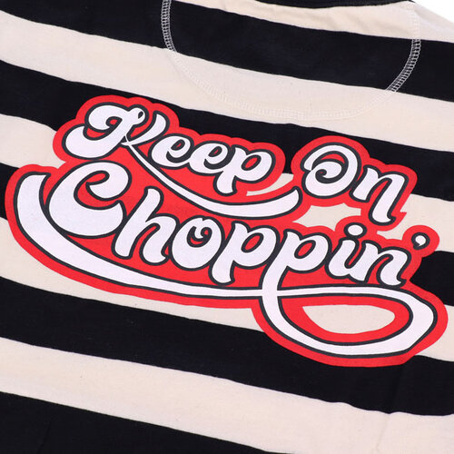 13½ T-shirt à manches longues KOC noir et blanc - 100 % coton avec graphismes audacieux