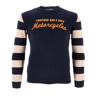 Pullover mit Outlaw-Motorcycles-Motiv – Unkompliziertes, stilvolles Design