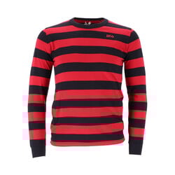Behind Bars Long Sleeve T-Shirt Red/Black