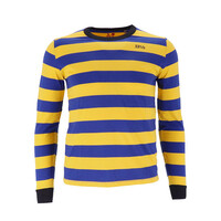Long Sleeve T-Shirt Geel/Blauw