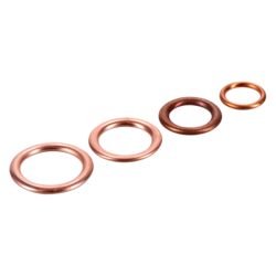 Oil change seal ring set