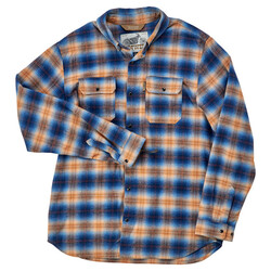 HI Test Flannel Shirt Baja - Cotone Pesante con Bottoni in Acciaio Inossidabile