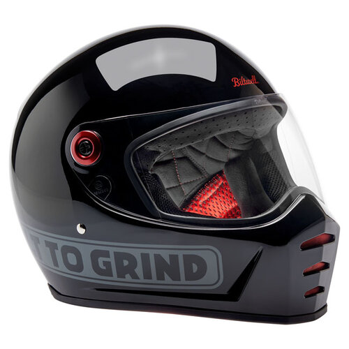 Biltwell Casque Lane Splitter Independent Collab - ECE 06 & DOT Approuvé, Coque ABS Robuste, Édition Spéciale avec Graphiques Indy