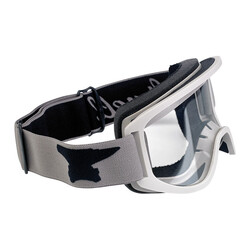 Moto 2.0 Script Goggles Titanium with Anti-Fog Lens