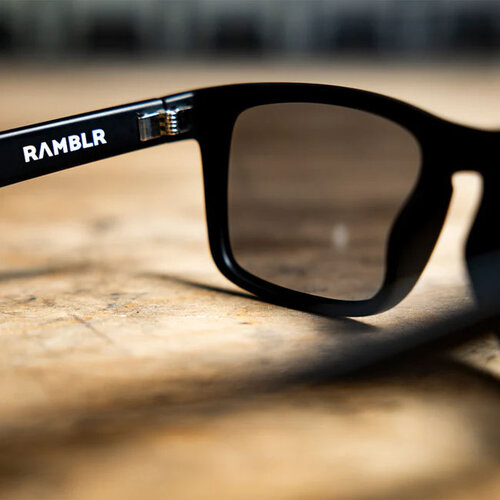 Biltwell Lunettes Ramblr Fumée Grise avec Verres Résistants aux Chocs