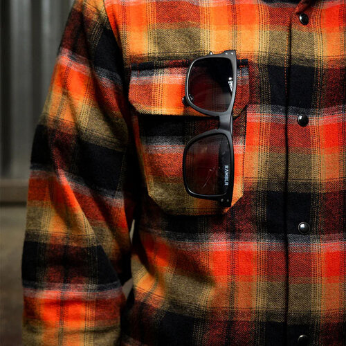 Biltwell Ramblr Sunglasses Grey Smoke with Impact-Resistant Lenses