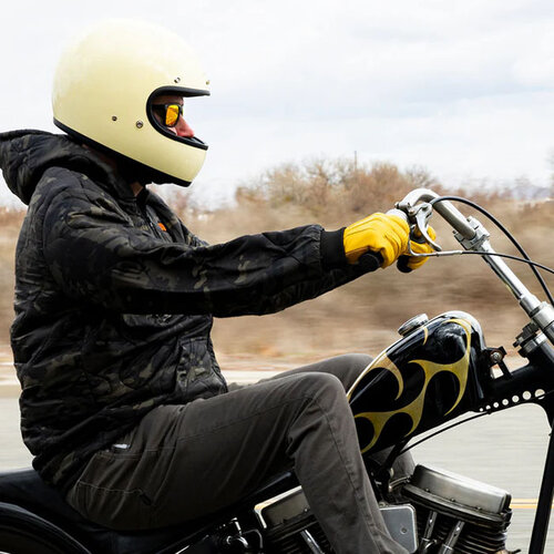 Biltwell Occhiali Ramblr Specchio Rosso con Lenti Resistenti agli Impatti