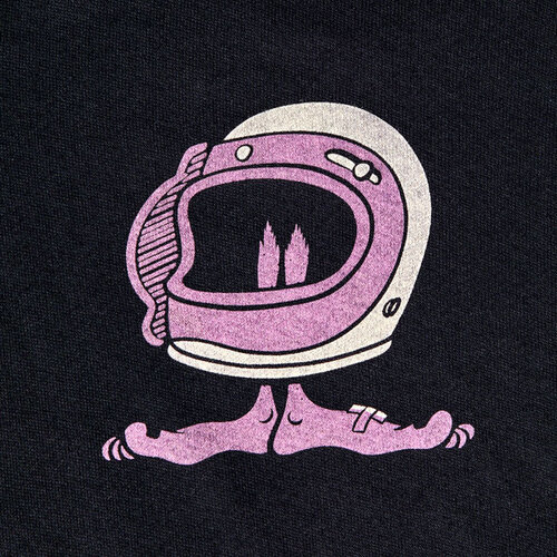 Biltwell T-Shirt Shorty Noir - 100% Coton Précuit, Coupe Standard