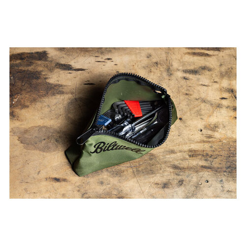 Biltwell Stash Pouch Verde - Organiza Tu Equipo con Facilidad