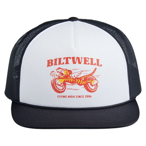 Biltwell Cappellino Trucker Tiger Nero/Bianco