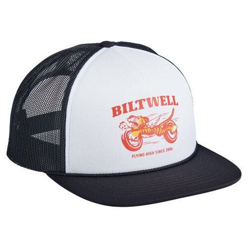 Biltwell Gorra Trucker Tiger Negro/Blanco