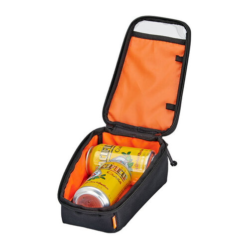 Biltwell Exfil-2 Mini Tank Bag Nero - Design Compatto con Coperchio Touch-Screen e Attacco Magnetico - Adattamento Universale