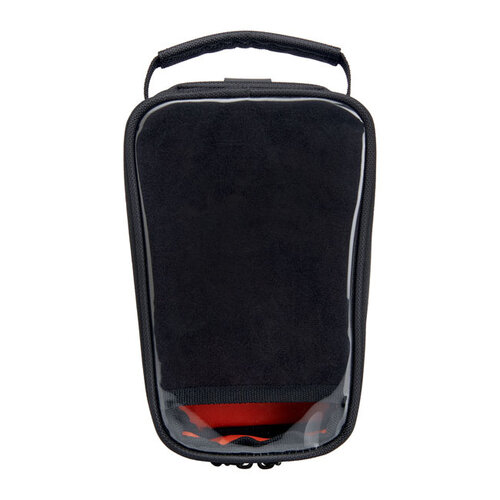 Biltwell Exfil-2 Mini Tank Bag Schwarz - Kompaktes Design mit Touchscreen-Deckel und Magnetbefestigung - Universelle Passform