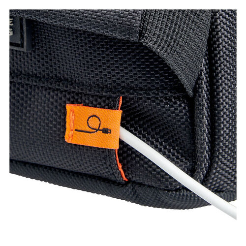 Biltwell Exfil-2 Mini Tank Bag Nero - Design Compatto con Coperchio Touch-Screen e Attacco Magnetico - Adattamento Universale