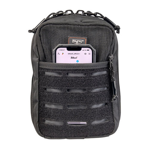 Biltwell Borsa Exfil-3 Nera - Versione Gen 2 con Punti di Entrata Multipli e Interno in Fleece