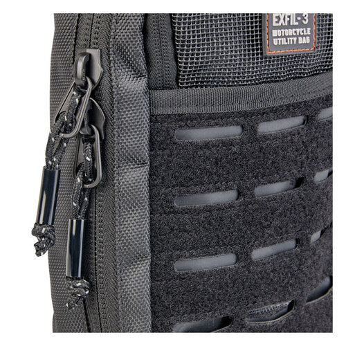 Biltwell Borsa Exfil-3 Nera - Versione Gen 2 con Punti di Entrata Multipli e Interno in Fleece