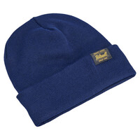Goods Beanie Navy - 97% Recyceltes Polyester, Klassisches Design