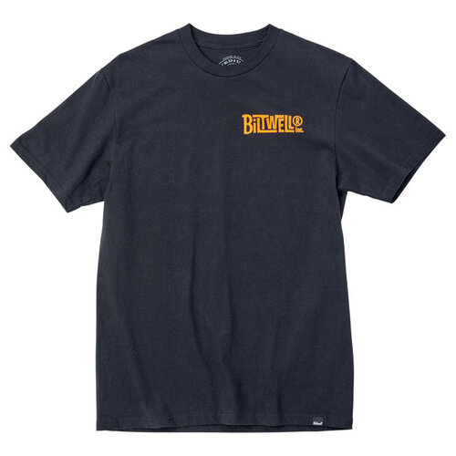 Biltwell Evolution T-Shirt Zwart - 100% Voorgekrompen Katoen, Regular Fit