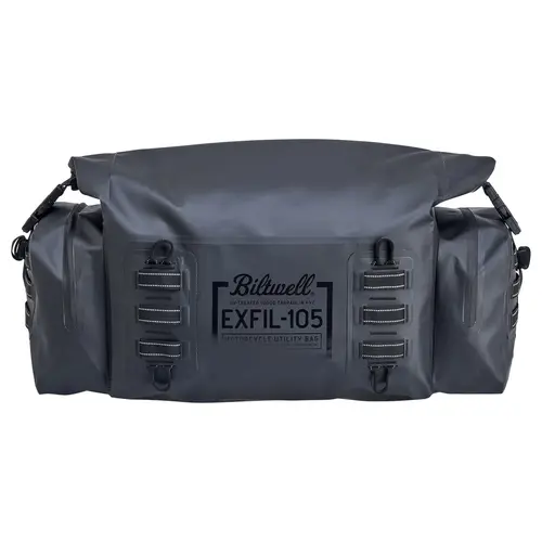 Biltwell Exfil-105 Dry Bag - 100% Impermeabile con Sistema MOLLE