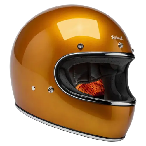 Biltwell Casco Gringo Metallic Sunburst - Certificado ECE R22.06 & DOT, Carcasa ABS Ligera