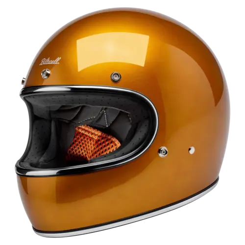 Biltwell Casco Gringo Metallic Sunburst - Certificado ECE R22.06 & DOT, Carcasa ABS Ligera