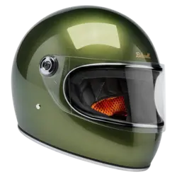 Casco Gringo S Verde Dart Metálico