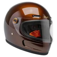 Casque Gringo SV Metallic Whiskey - Coque ABS légère, Vents intégrés pour le confort