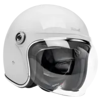 Casco Aperto Tahoe Bianco Lucido