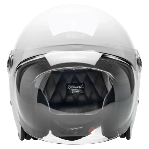 Biltwell Casco Abierto Tahoe Blanco Brillante
