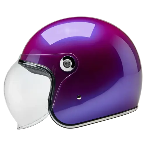 Biltwell Casco Open-Face Tahoe Metallic Grape di Biltwell