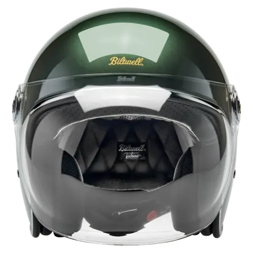 Biltwell Casco Abierto Tahoe Metallic Sierra Green