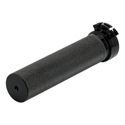 1" Poignée des gaz double "Whiskey Throttle" noire