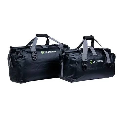 DS Covers Bolsa de equipaje DS Covers de 30L / 60L – Bolsa de equipaje impermeable para motocicleta, ideal para viajes y escapadas de fin de semana.