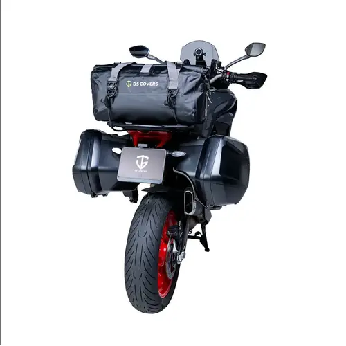 DS Covers Borsa portabagagli DS Covers 30L / 60L – Borsa portabagagli impermeabile per moto, ideale per viaggi e weekend.