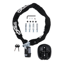 Motorfiets slotketting grondanker aanbieding!