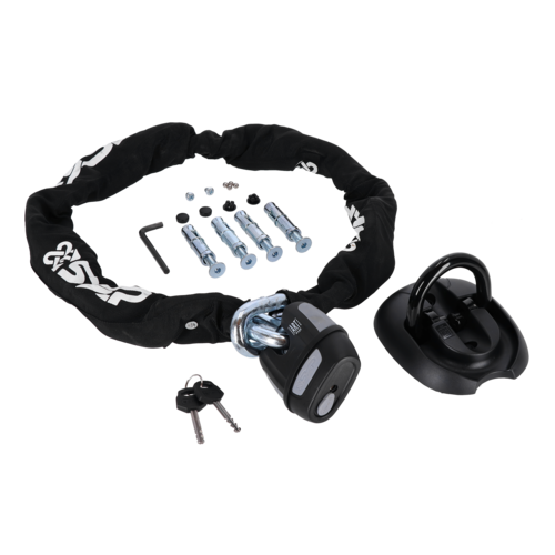 SXP Locks ¡Cadena de seguridad para motocicleta, anclaje al suelo, oferta!