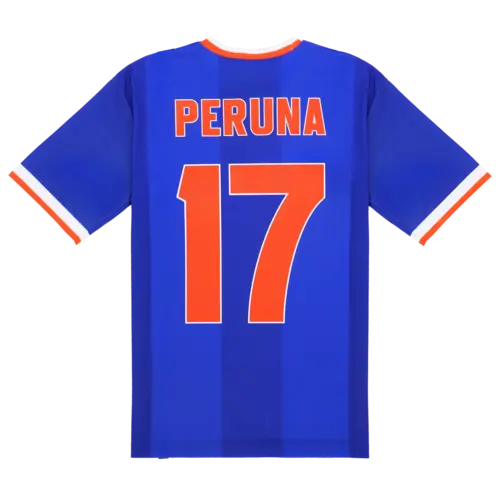 Roeg Maglia da calcio Roeg Peruna LE blu/arancione