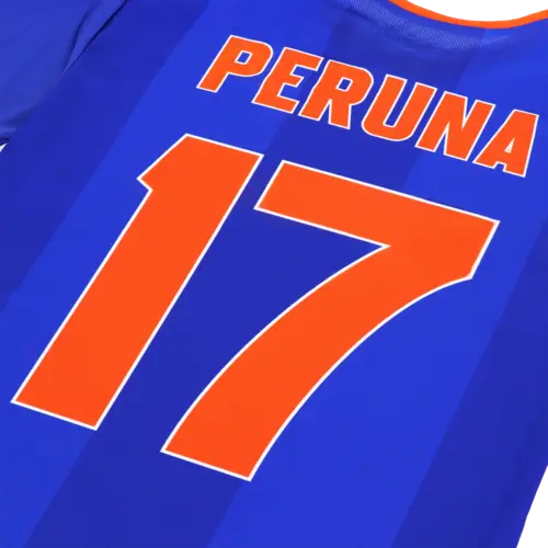 Roeg Maglia da calcio Roeg Peruna LE blu/arancione
